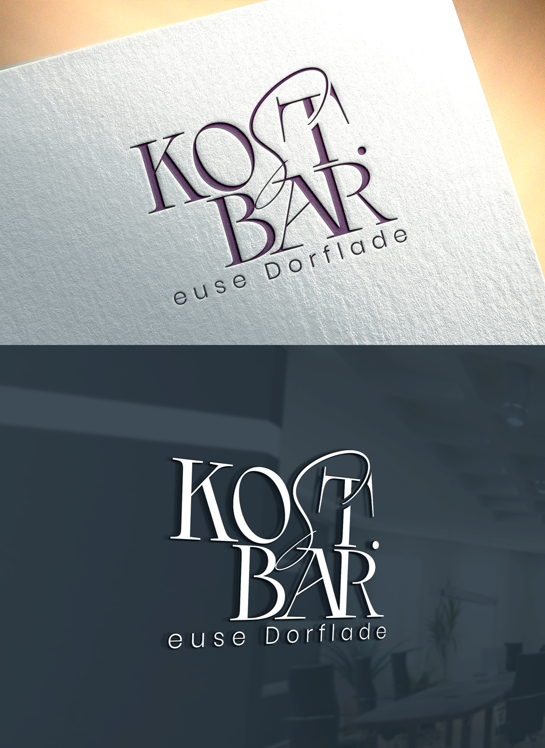 Design de Logo par RaKu 2 pour Kost.Bar - Euse Dorflade | Design #35792347