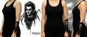 Machiavelli Black and Grey tattoo design on forearm
