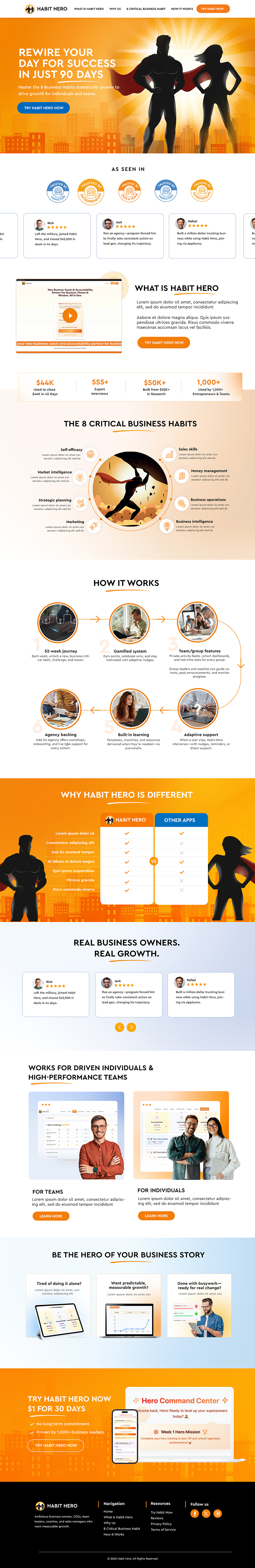 Web Design by Blue Sparrow for this project | Design #35781281