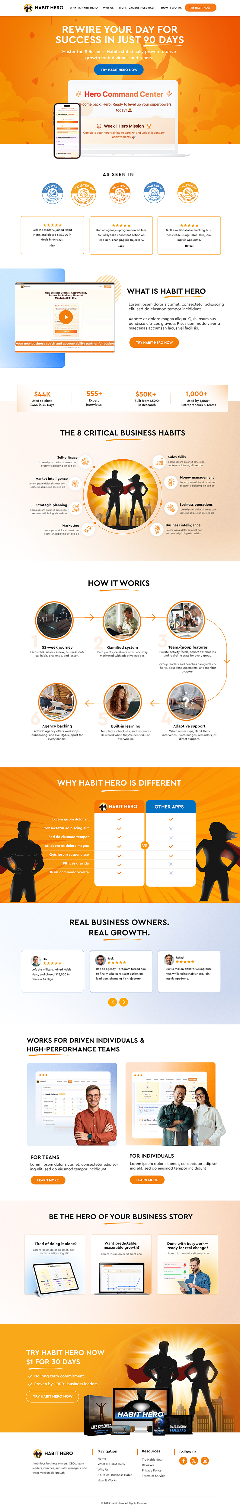 Web Design by Blue Sparrow for this project | Design #35781282