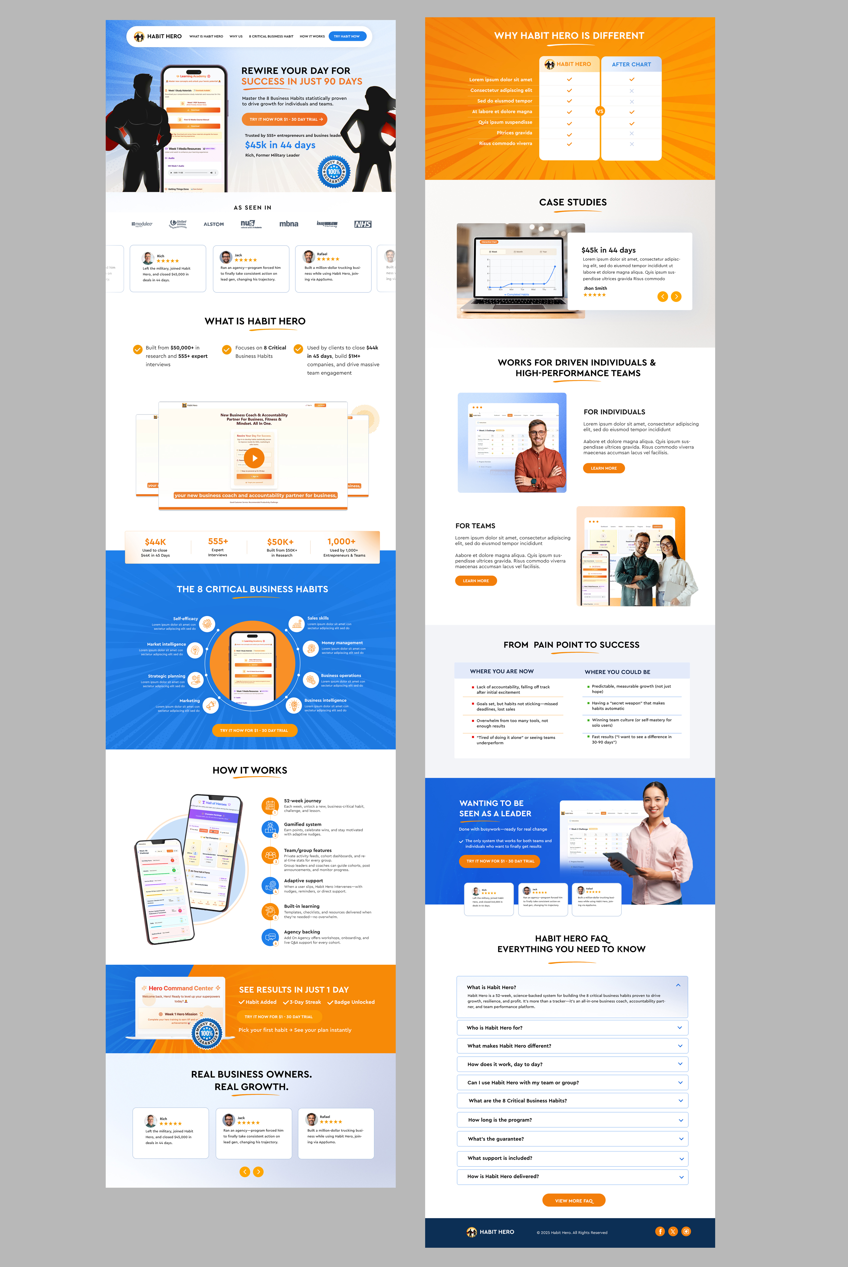 Web Design by Blue Sparrow for this project | Design #35804140