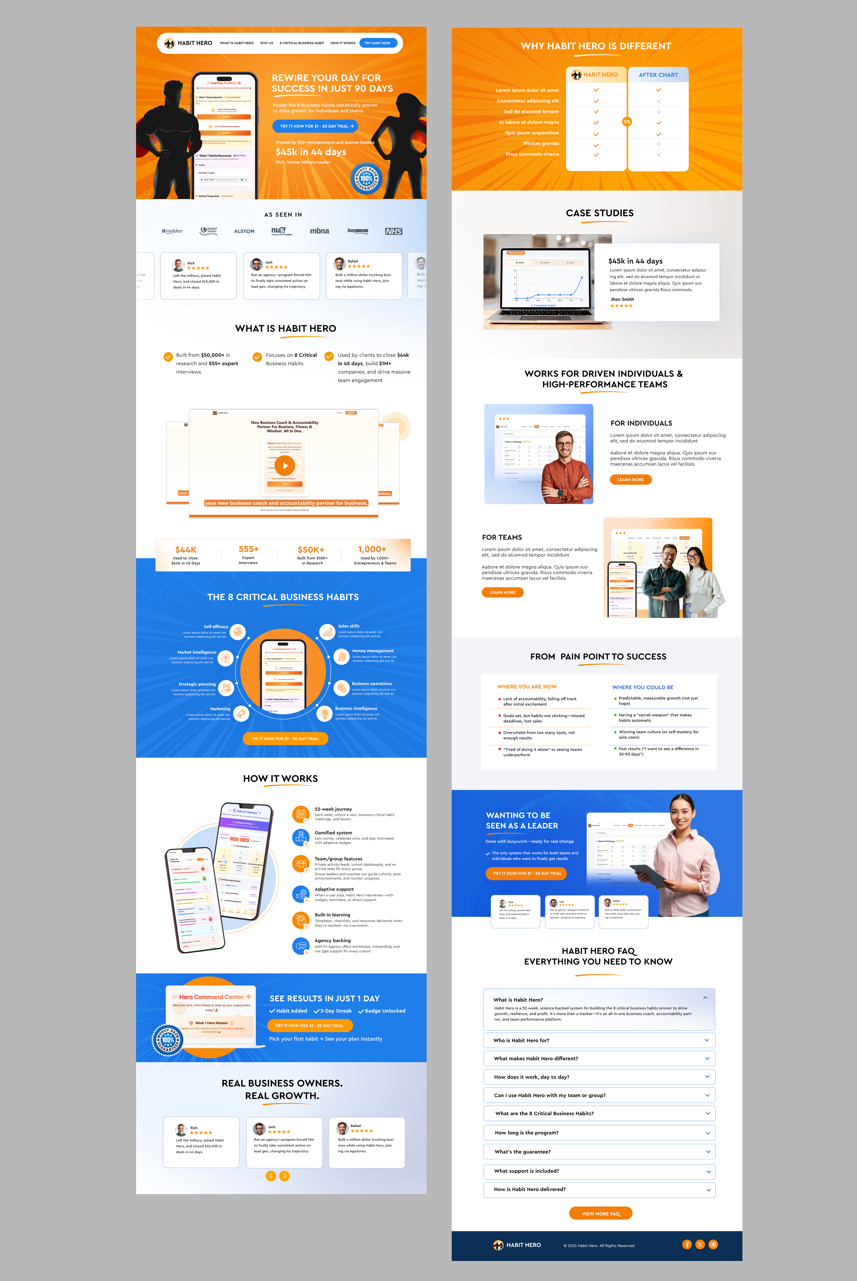 Web Design by Blue Sparrow for this project | Design #35804141