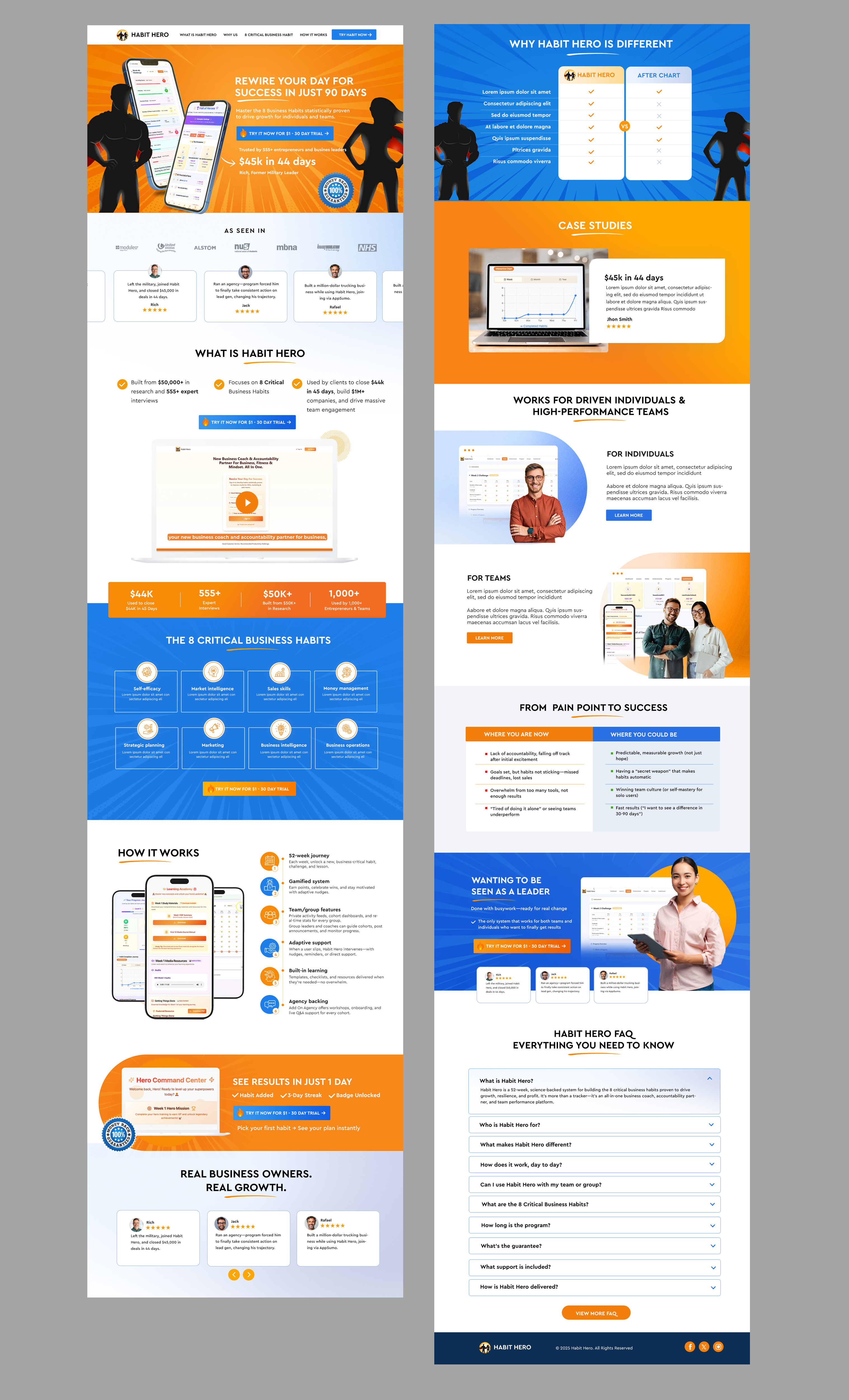 Web Design by Blue Sparrow for this project | Design #35819641