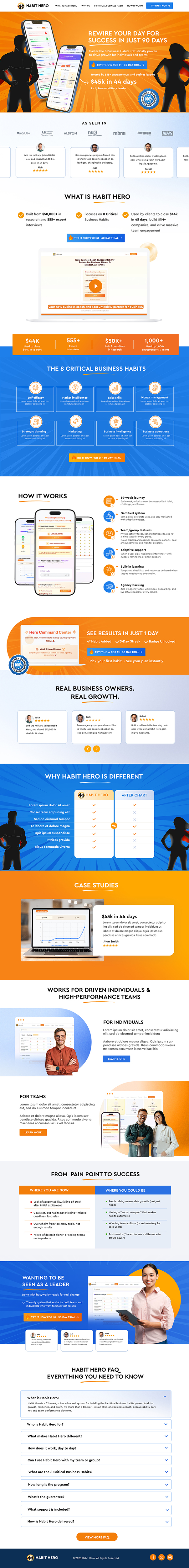 Web Design by Blue Sparrow for this project | Design #35819642