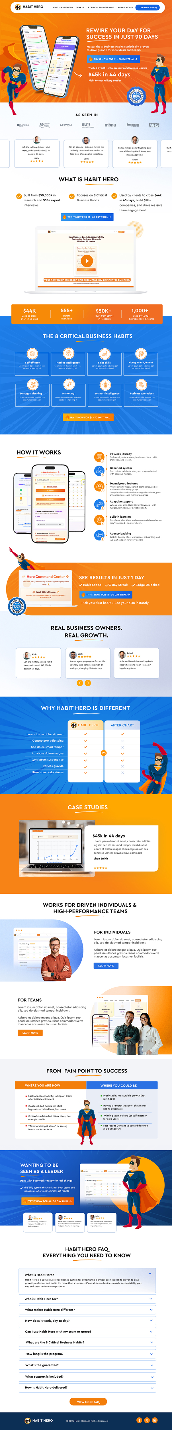 Web Design by Blue Sparrow for this project | Design #35834527