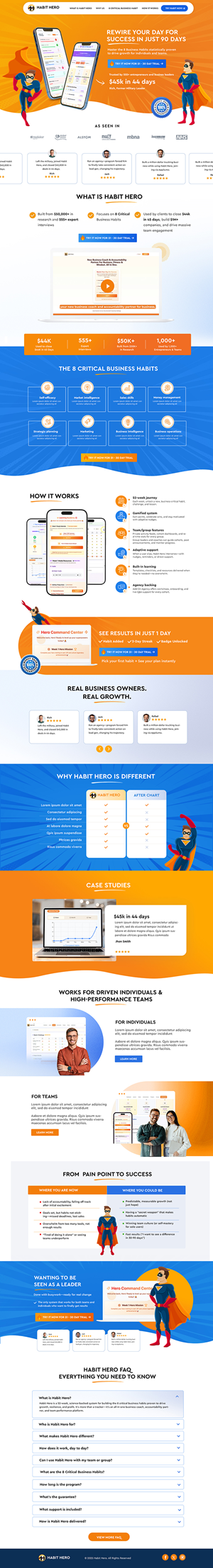 Web Design by Blue Sparrow for this project | Design: #35866565