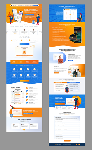 Web Design by Blue Sparrow for this project | Design: #35888355