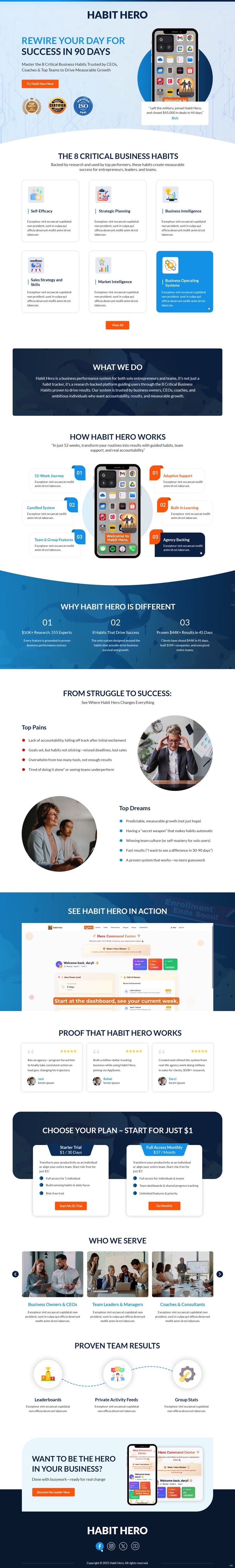 Web Design by pb for this project | Design #35775079