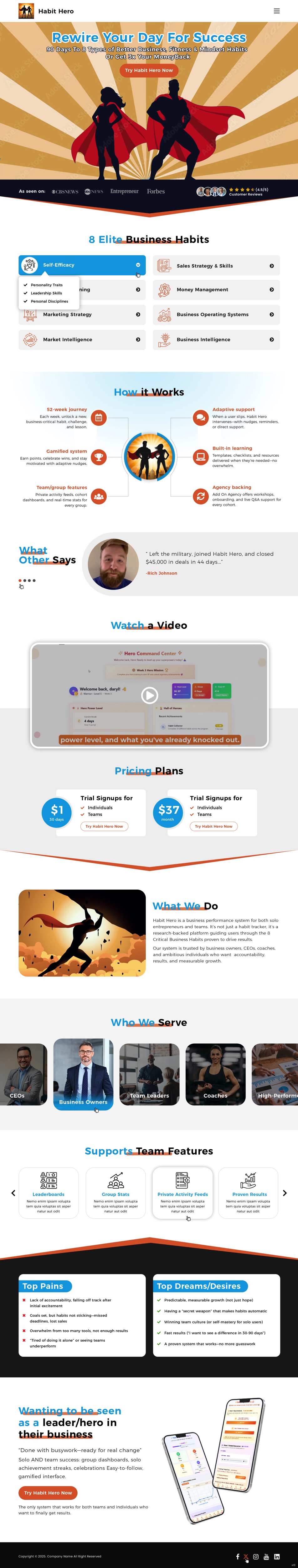 Web Design by pb for this project | Design #35775087