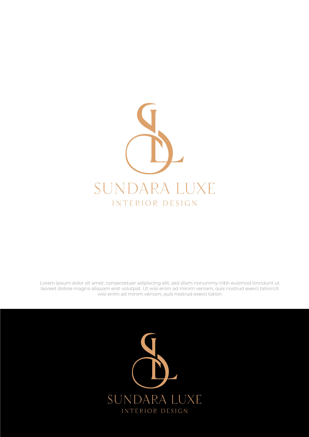 Diseño de Logo por SAM-ART para Sundara Luxe | Diseño #35757794