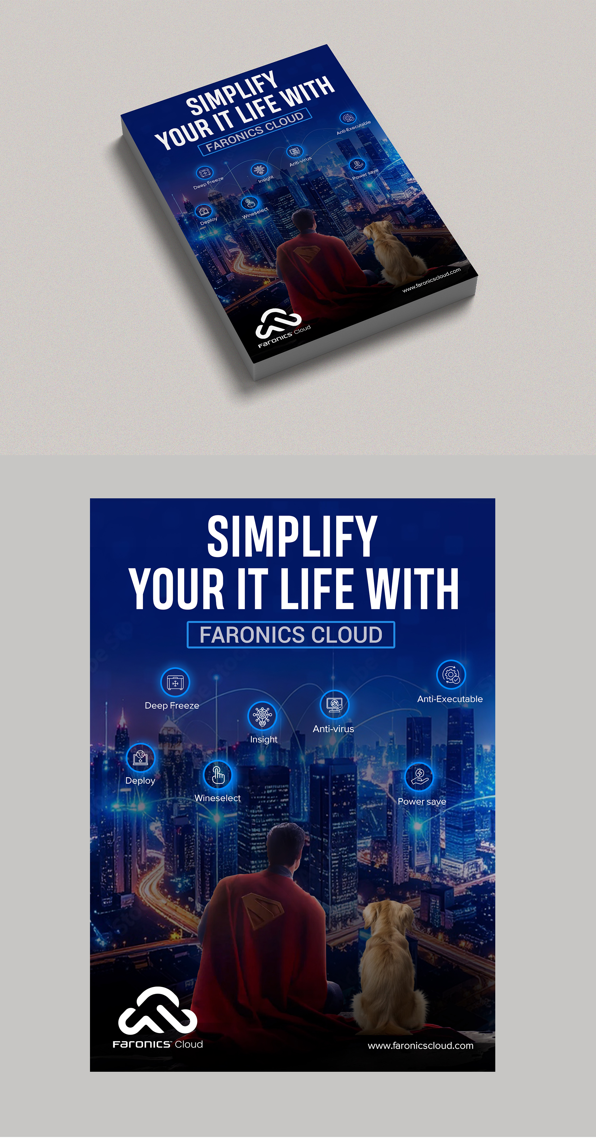 Poster Design by Design Motion for Faronics | Design #35780794