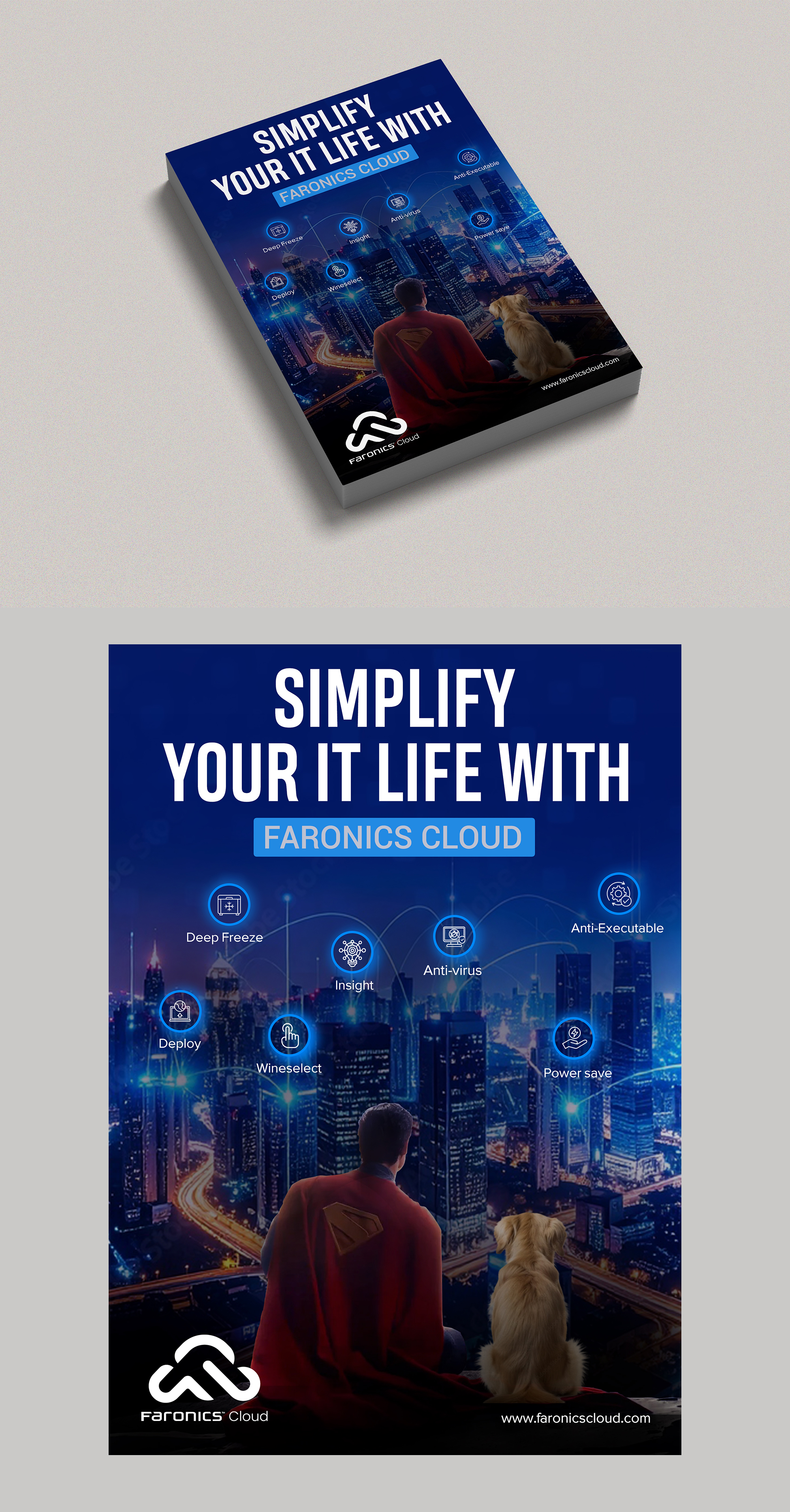 Poster-Design von Design Motion für Faronics | Design #35780795