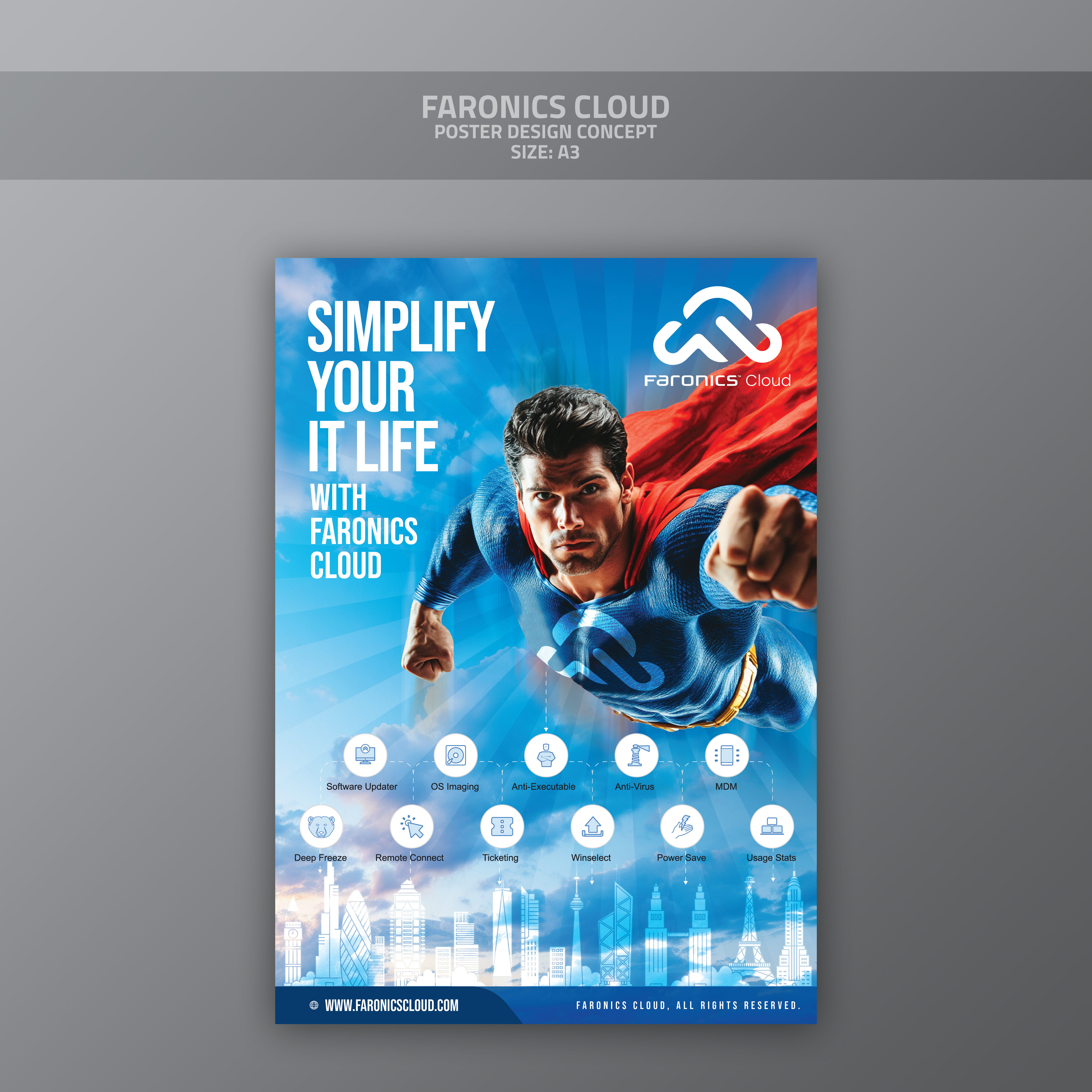Poster-Design von Impressive Sol für Faronics | Design #35775304