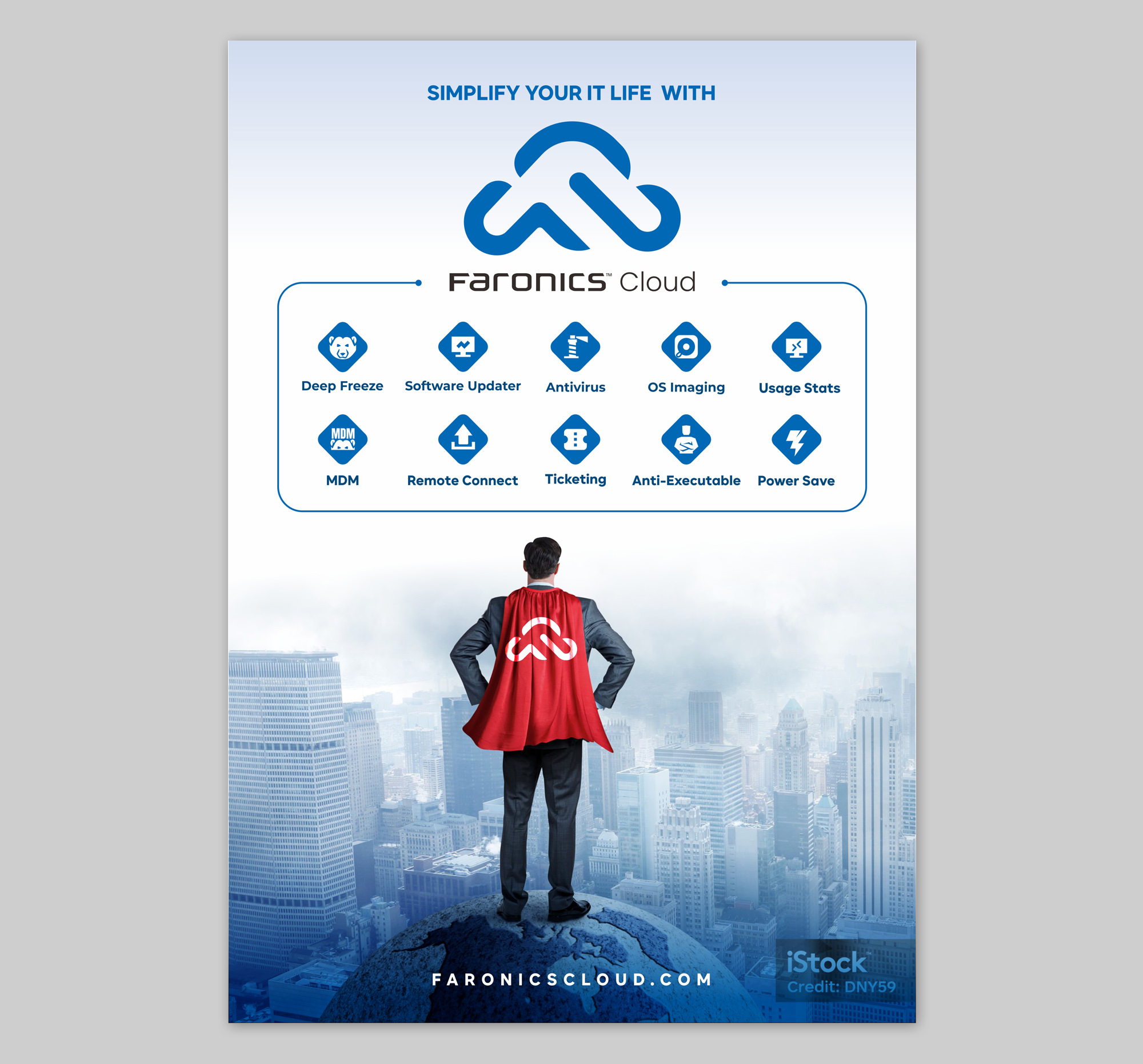Poster-Design von Dzhafir für Faronics | Design #35767509