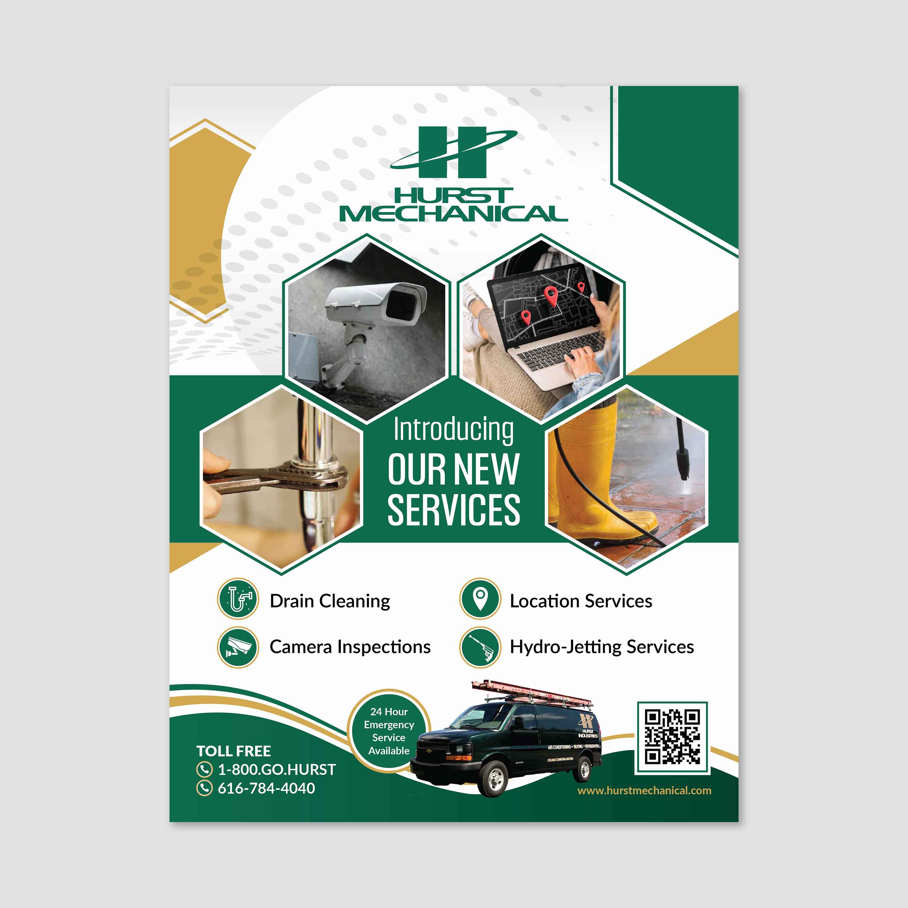 Flyer Design by san.ty for Hurst Mechanical | Design #35765087