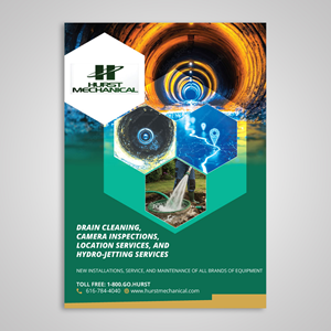 Flyer Design by YourLogoMaster for Hurst Mechanical | Design: #35768451