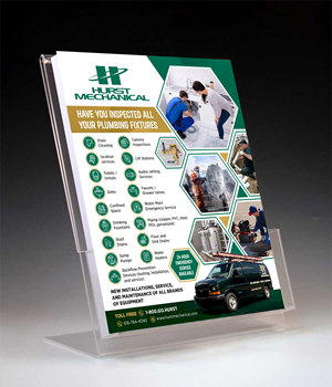Flyer Design by GraphicsGuru for Hurst Mechanical | Design: #35761798