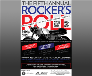 Poster Design by micacabildo for Rocker's Roll | Design #3156059