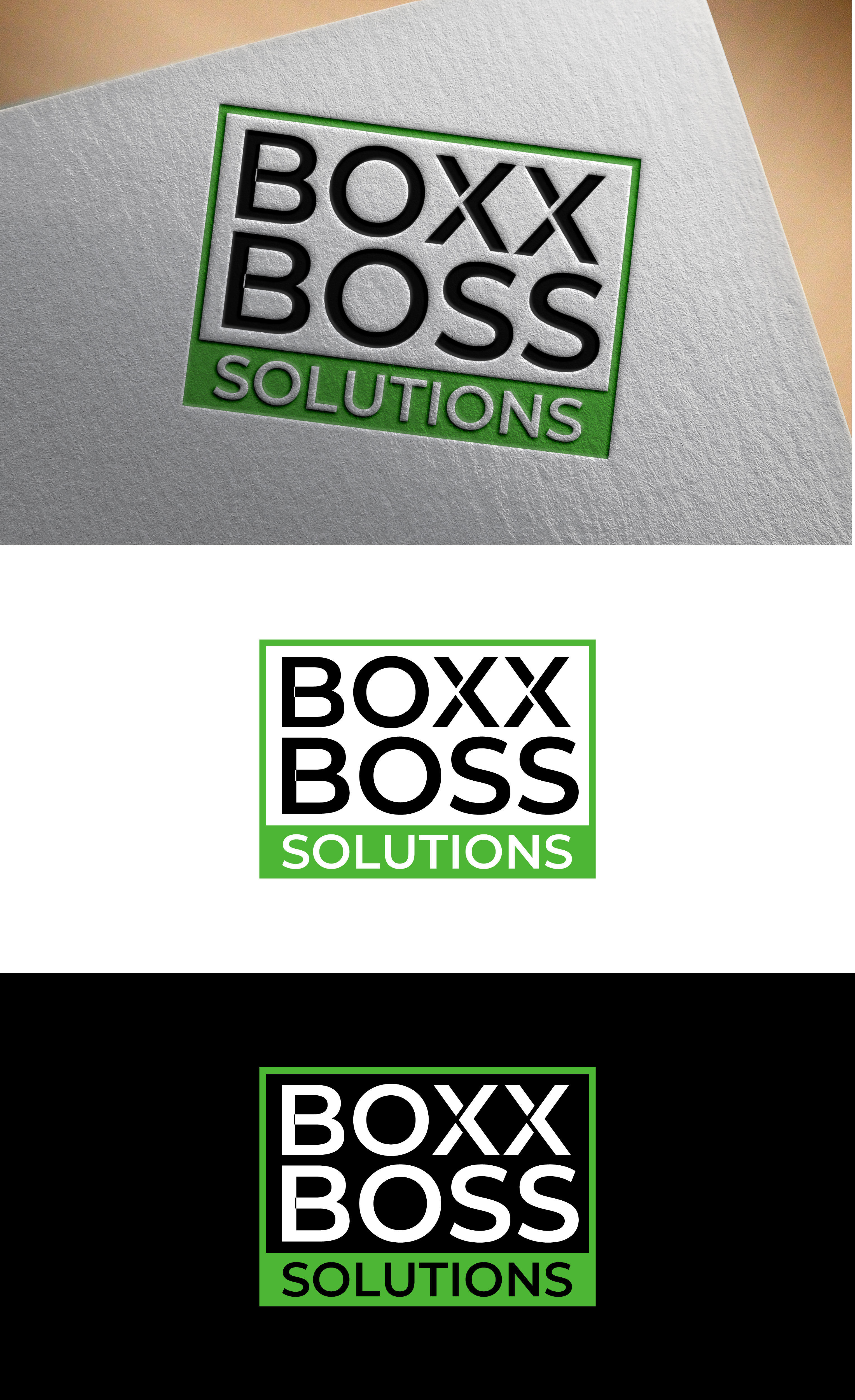 Logo Design for Boxx Boss Solutions by AKTech | Design #35781958