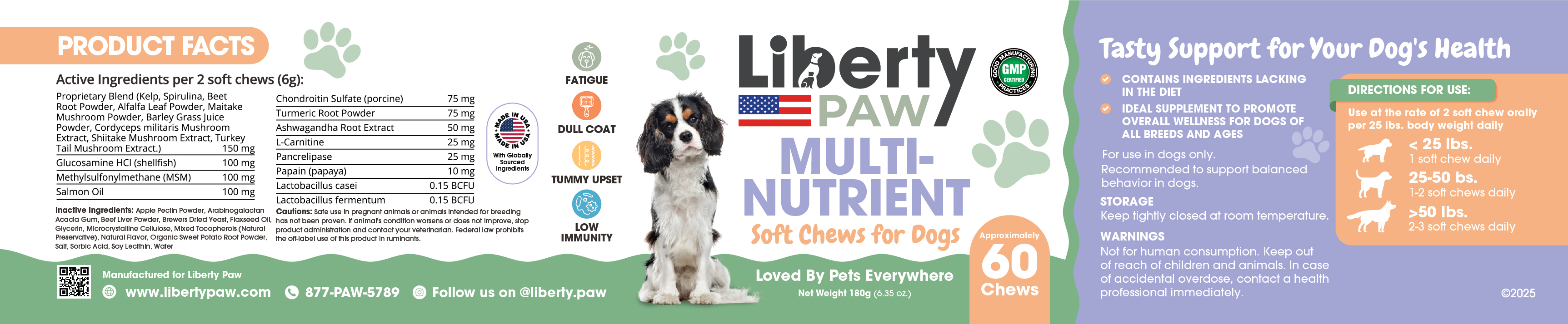 Etikett-Design von Dzhafir für Liberty Paw LLC | Design #35793079