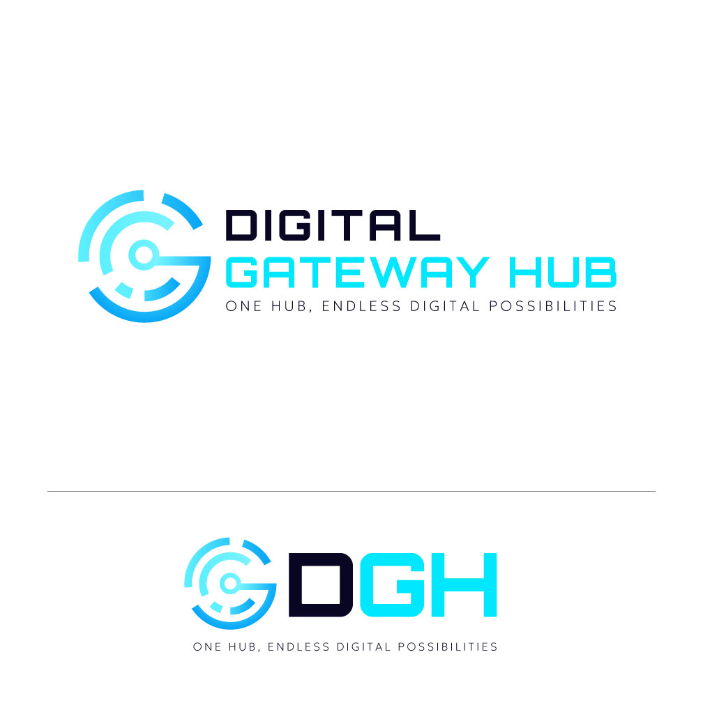 Diseño de Logo por Franabanana para Digital Gateway Hub | Diseño #35787988