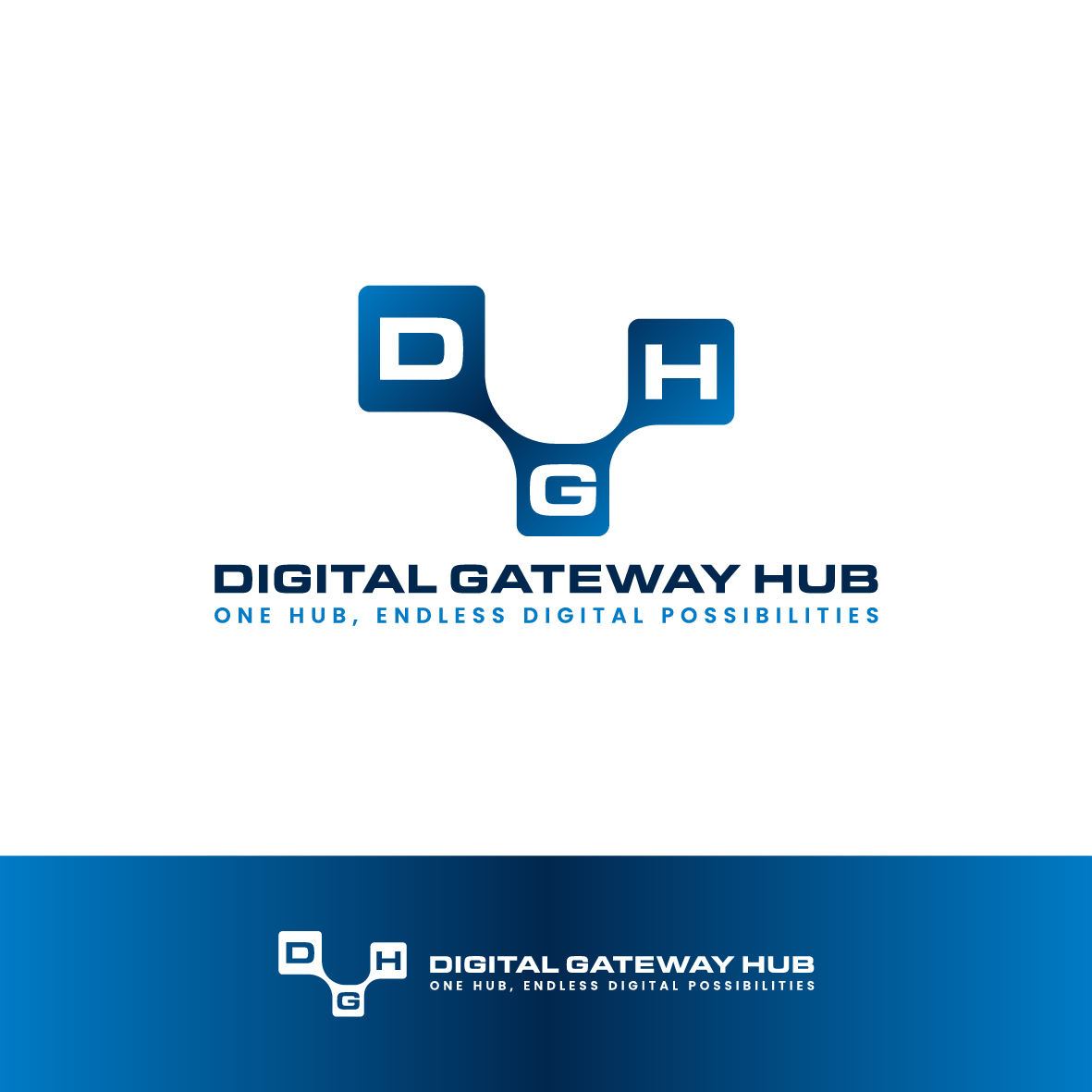 Logo Design by Aljune Castro Designs for Digital Gateway Hub | Design #35773061