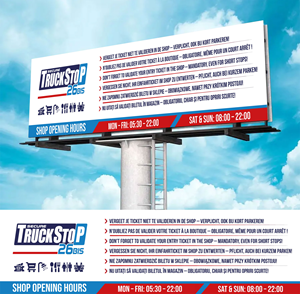 Diseño de Cartelera por WrapTonic24 para Truckstop 26Bis BV | Diseño: #35794591