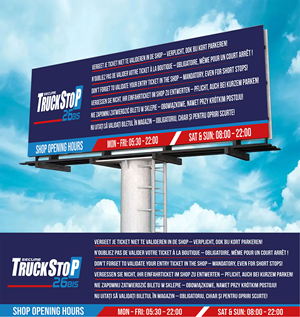 Diseño de Cartelera por WrapTonic24 para Truckstop 26Bis BV | Diseño: #35794592