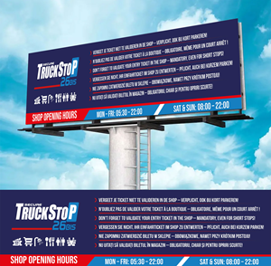 Diseño de Cartelera por WrapTonic24 para Truckstop 26Bis BV | Diseño: #35794594