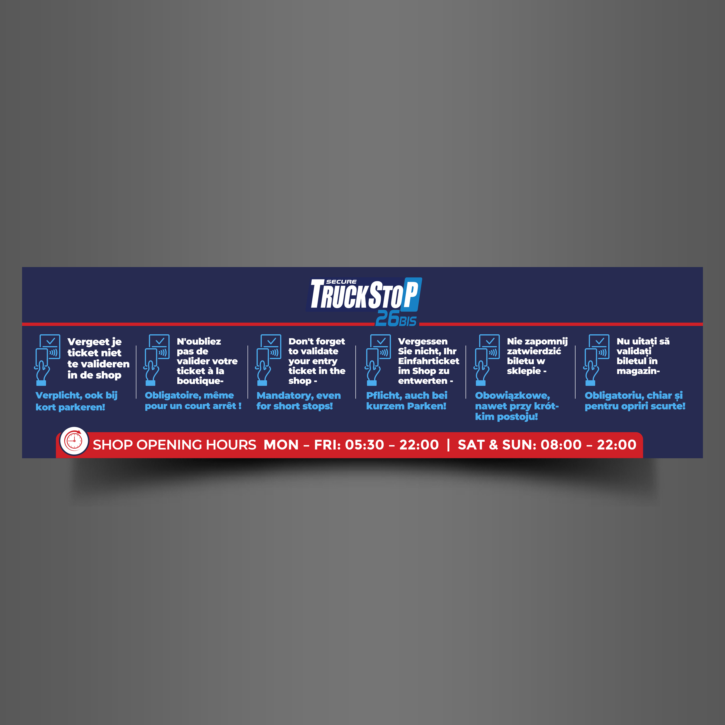 Billboard Design by Designers Hub for Truckstop 26Bis BV | Design #35789189