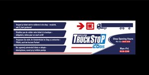 Diseño de Cartelera por Tridipta  Graphix Hub para Truckstop 26Bis BV | Diseño: #35781645