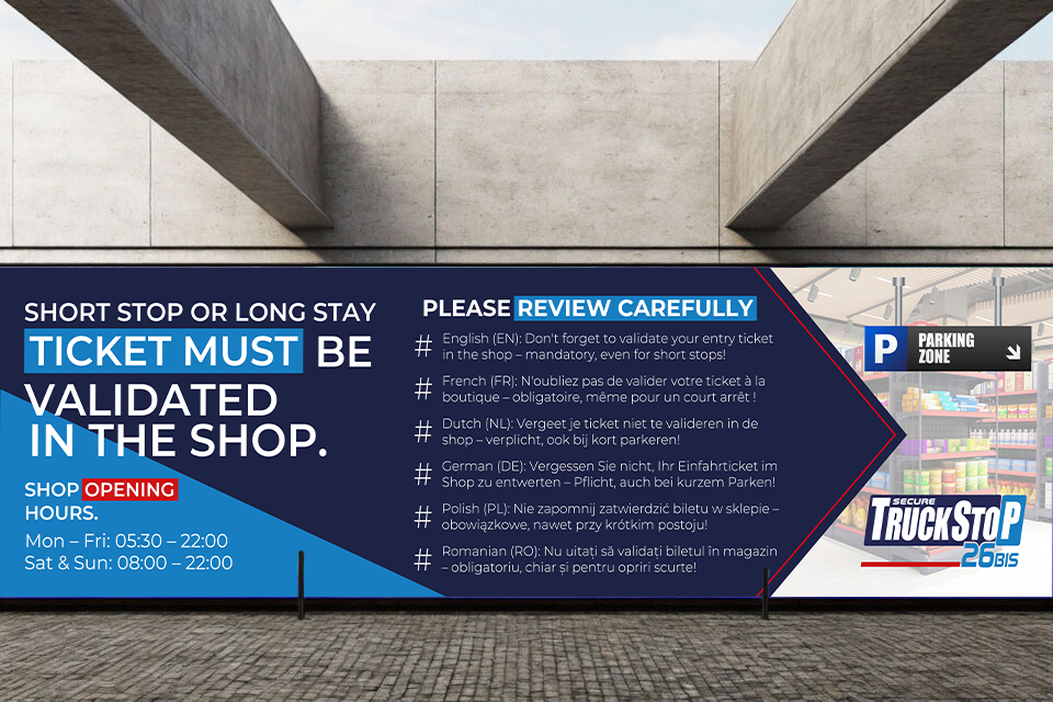 Billboard Design by Design Ninja 47 for Truckstop 26Bis BV | Design #35779652