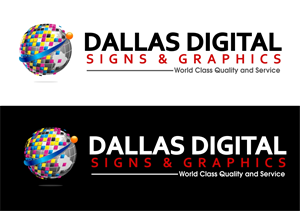 DALLAS DIGITAL SIGNS & GRAPHICS | Logo Design by enan+grphx