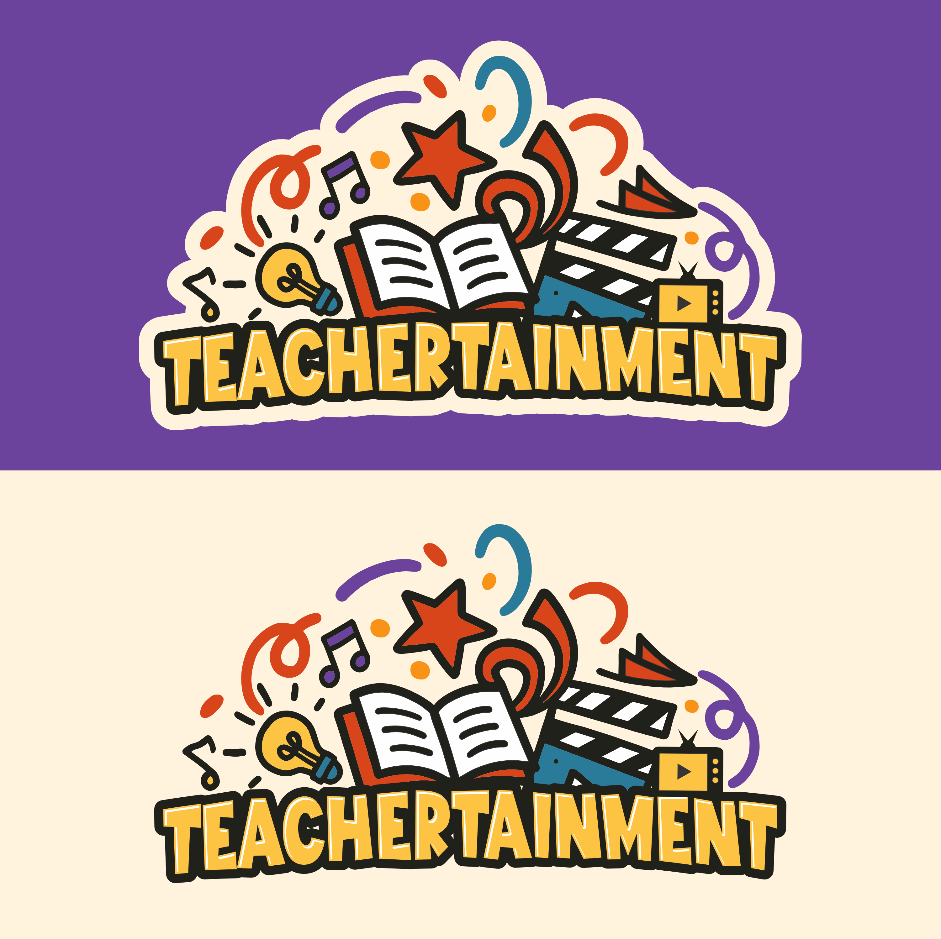 Diseño de Logo por Suket design para Teachertainment | Diseño #35840575
