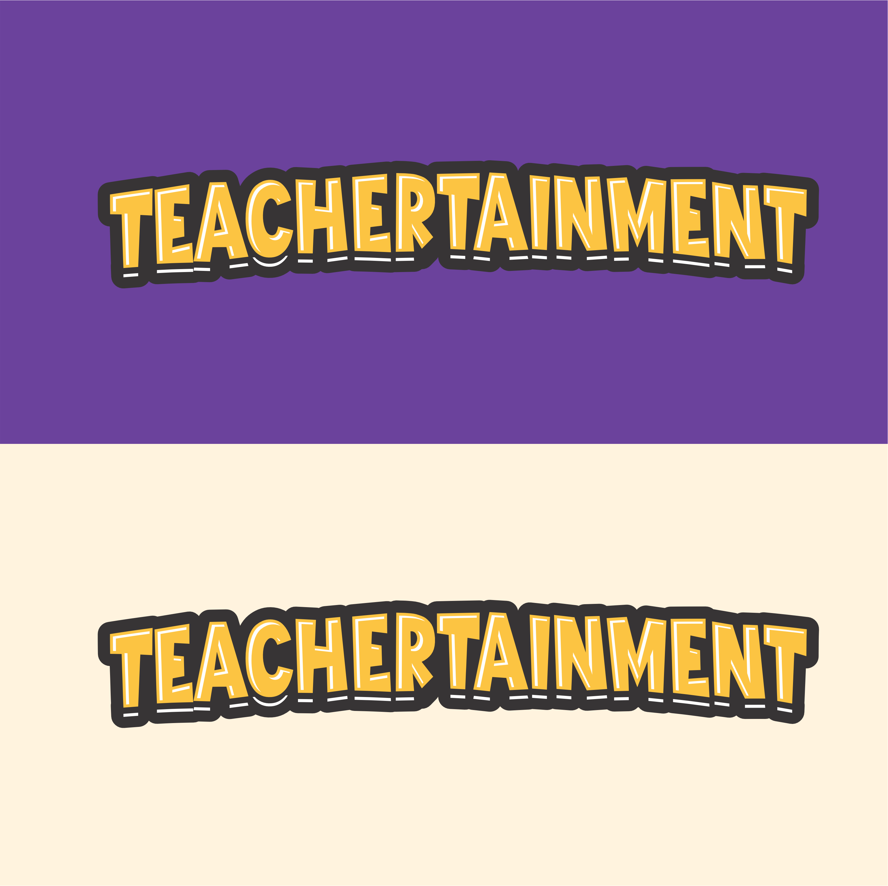 Logo Design by Suket design for Teachertainment | Design #35840581