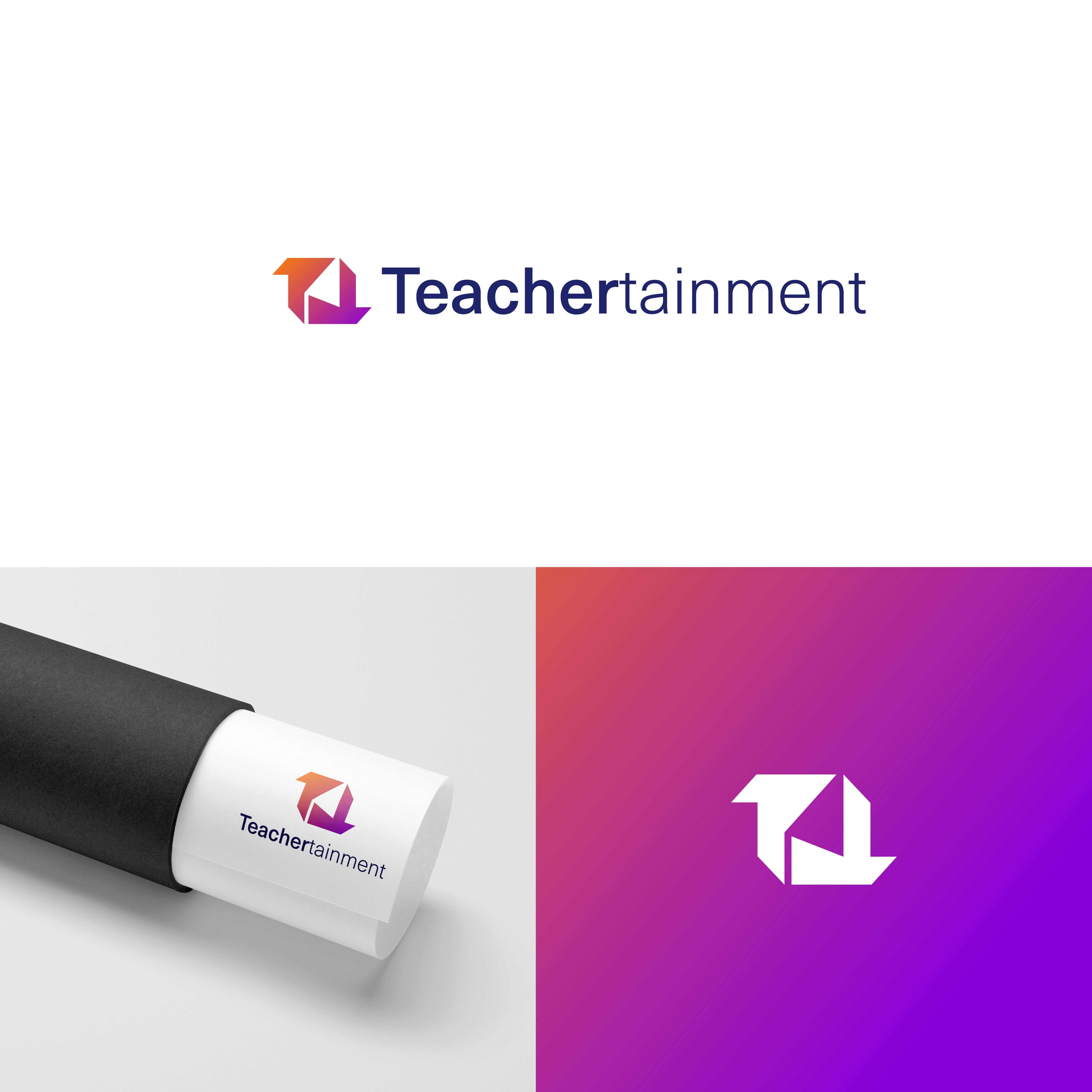 Logo Design by Arindam.Design for Teachertainment | Design #35788789