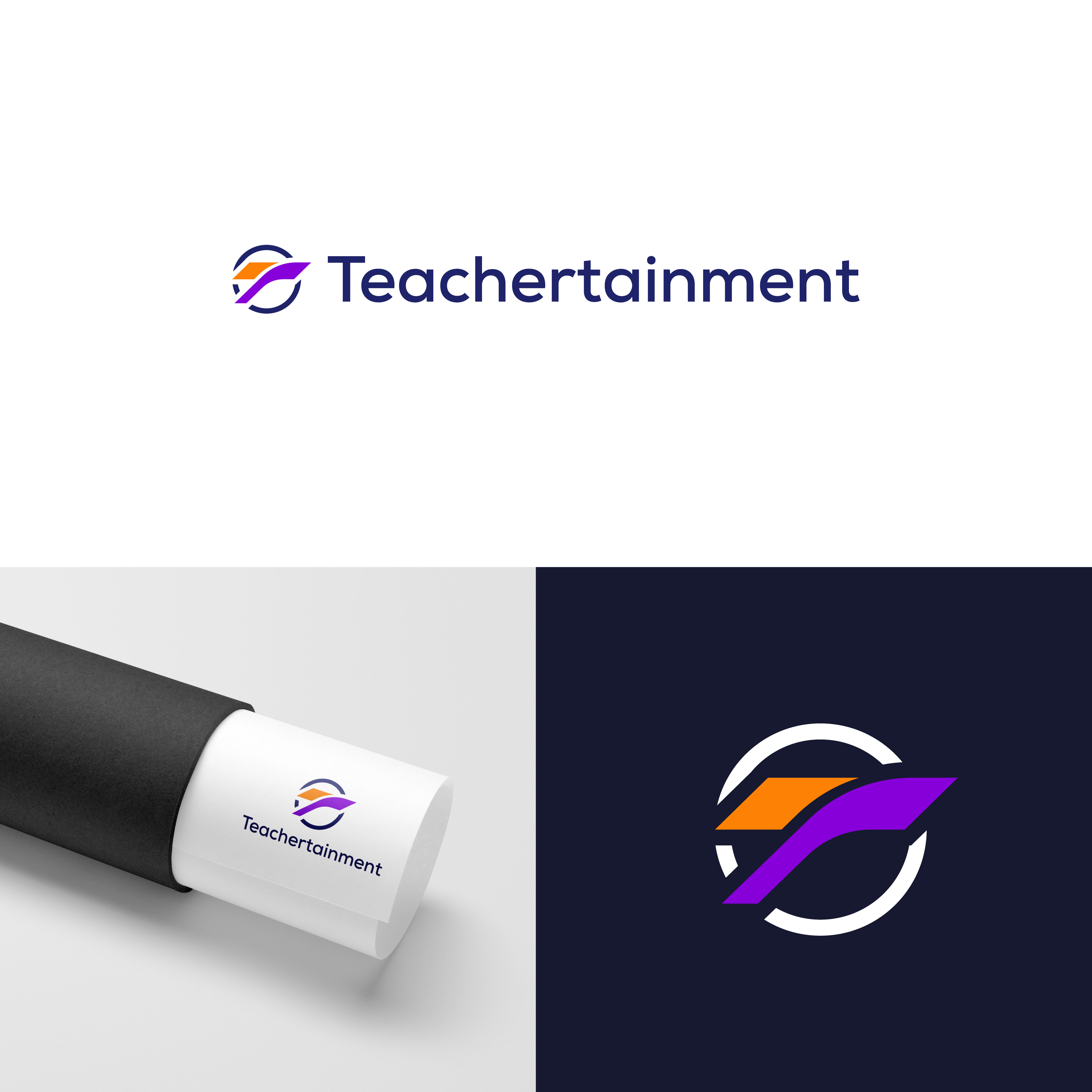 Logo Design by Arindam.Design for Teachertainment | Design #35788790