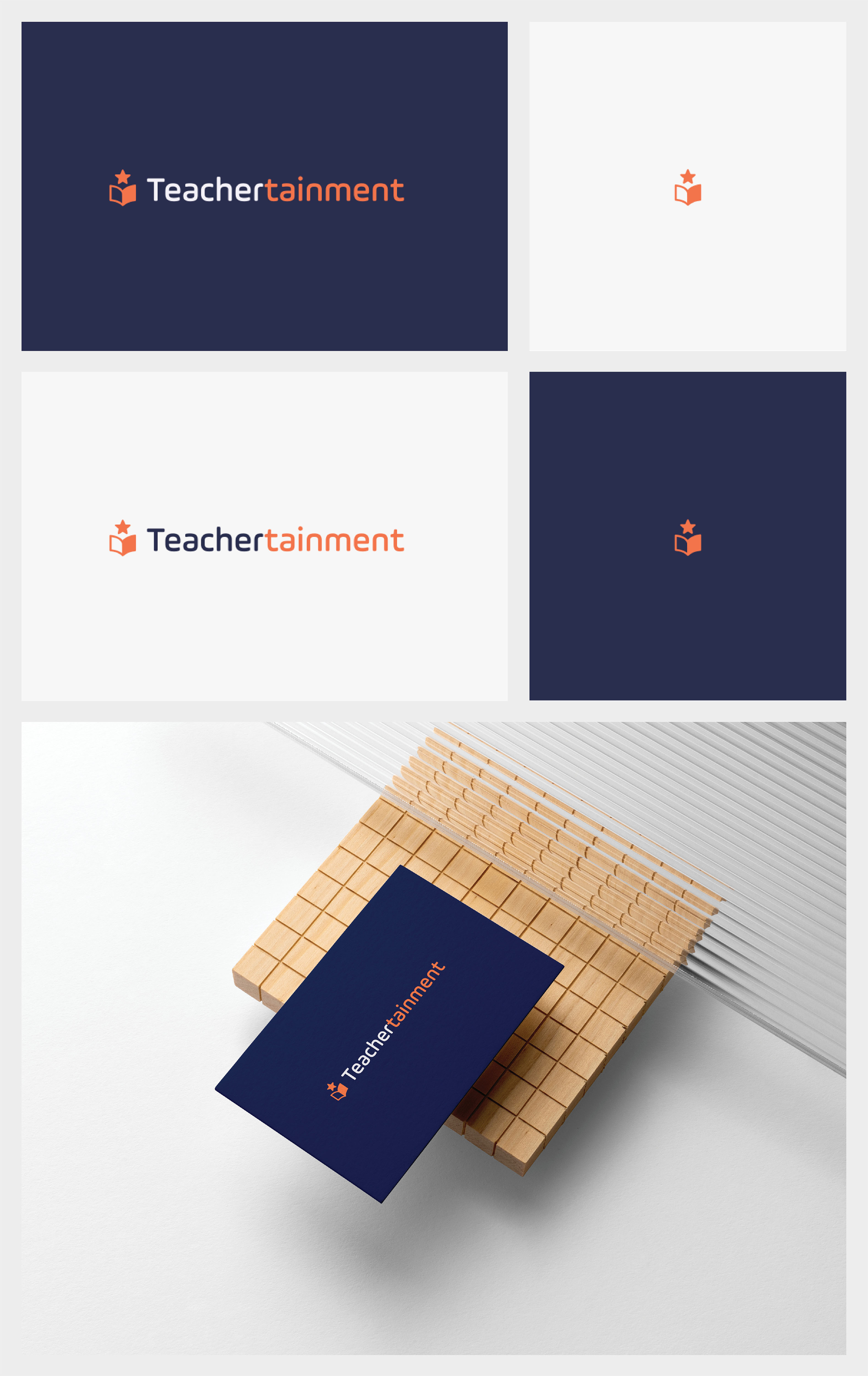 Logo Design by Ha.Connick for Teachertainment | Design #35796571