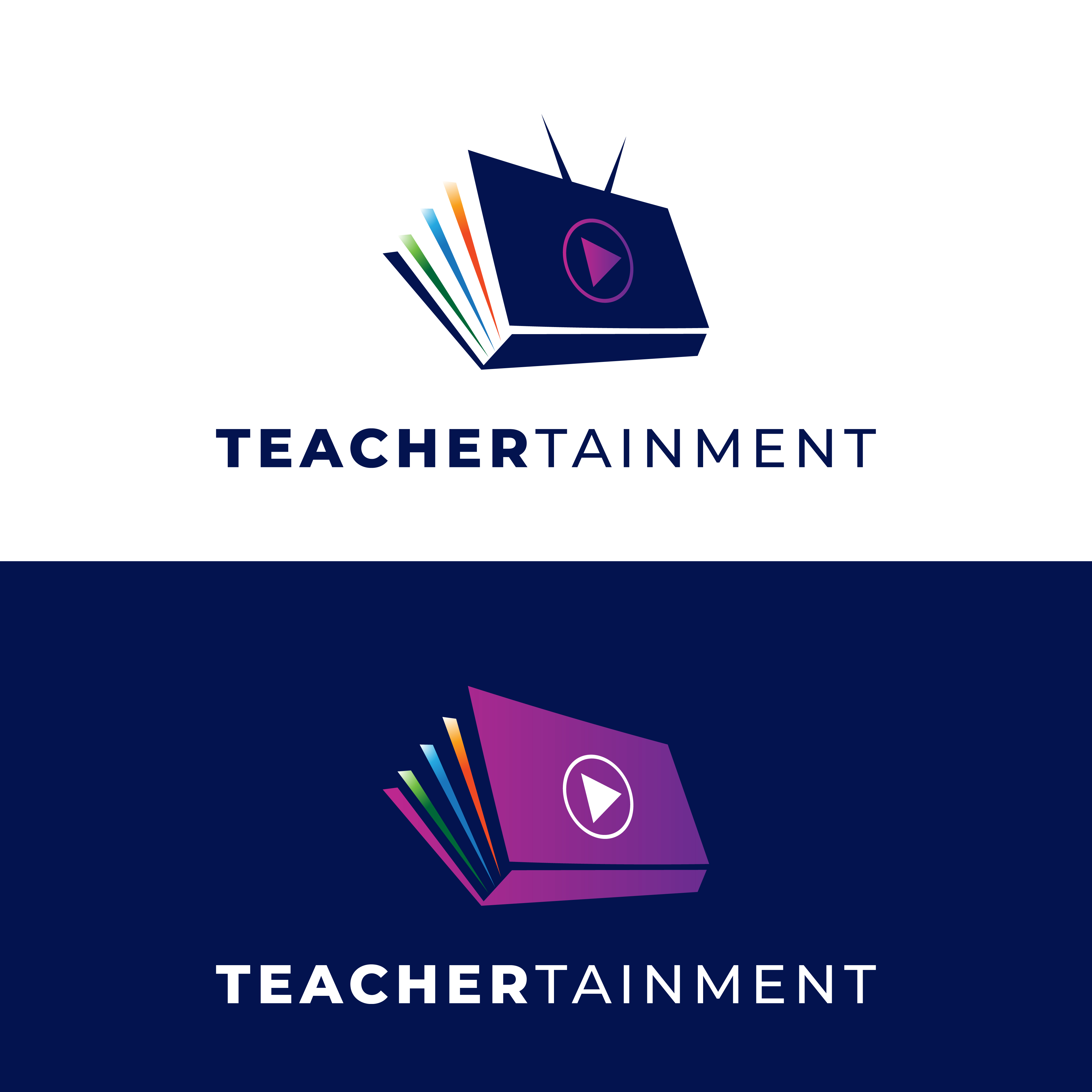 Logo-Design von razertron für Teachertainment | Design #35828546