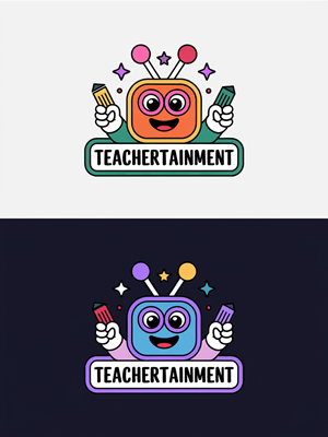 Logo Design by Mukuuu for Teachertainment | Design: #35799485