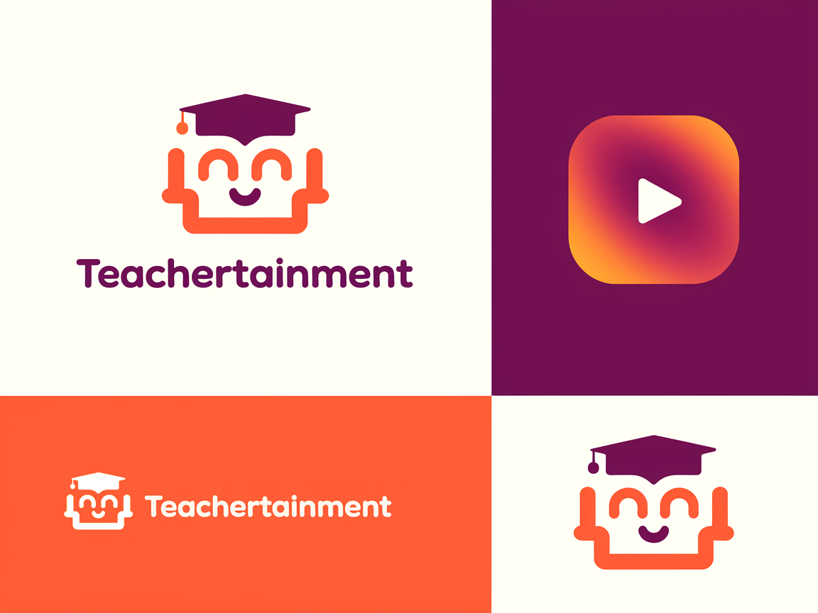 Logo Design by Mukuuu for Teachertainment | Design #35799486