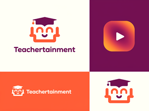 Logo Design by Mukuuu for Teachertainment | Design: #35799486