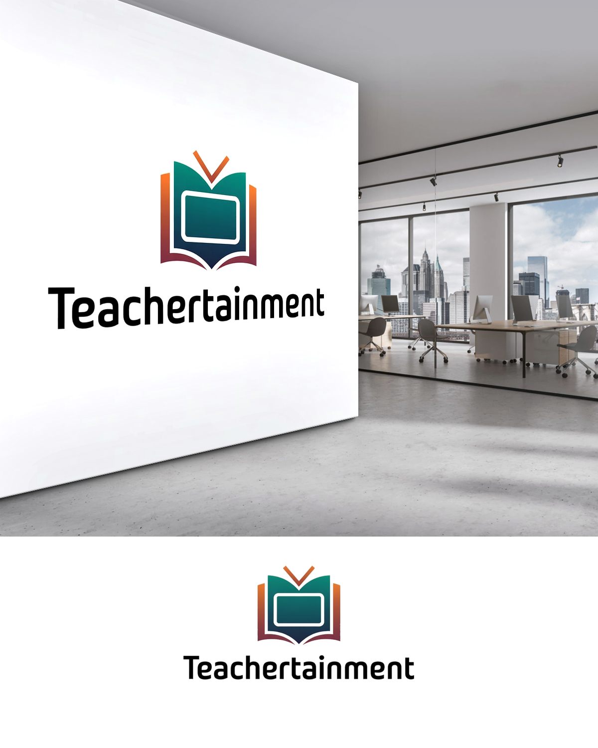 Logo Design by Riyaa.001 for Teachertainment | Design #35818602
