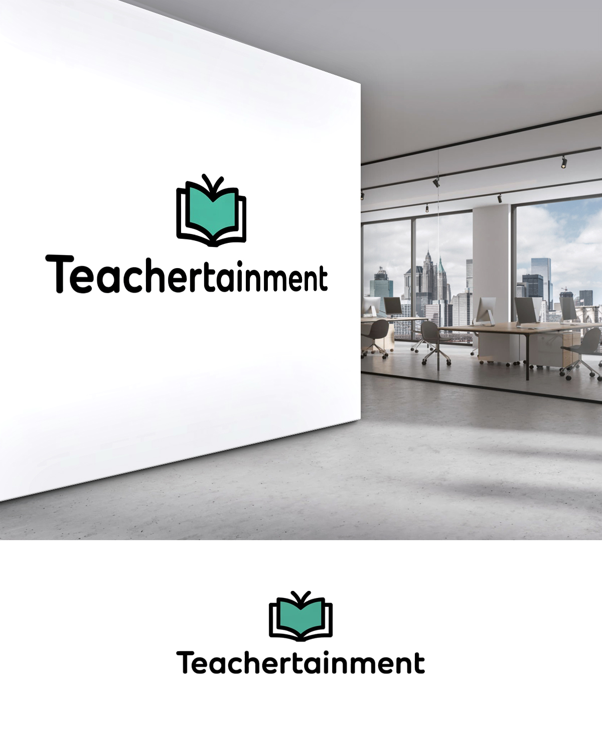 Logo Design by Riyaa.001 for Teachertainment | Design #35818604