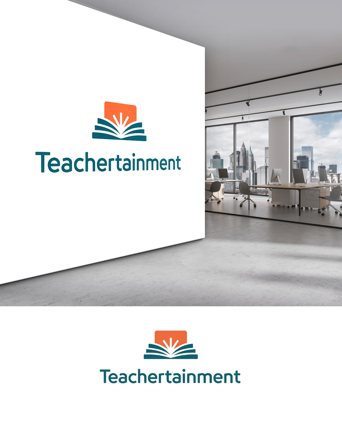 Logo Design by Riyaa.001 for Teachertainment | Design #35818605