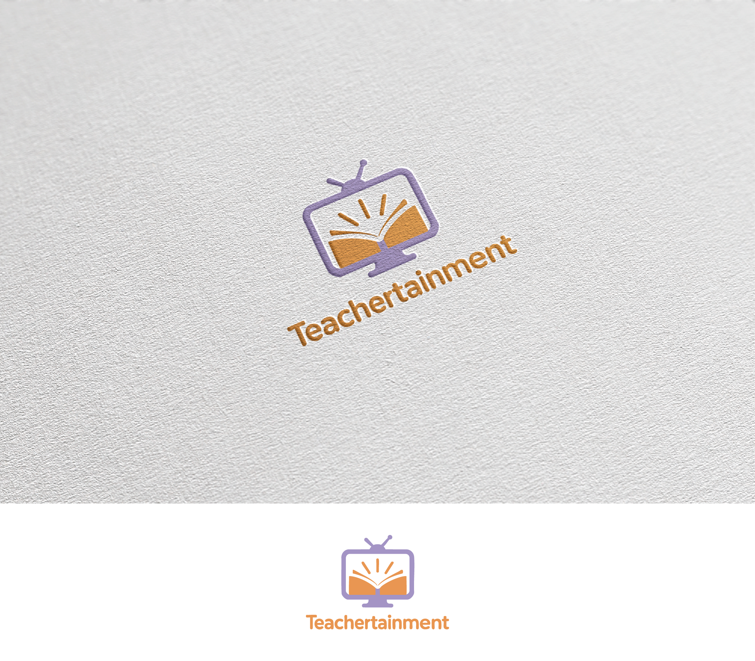 Logo Design by Afsana_Hoque for Teachertainment | Design #35791014