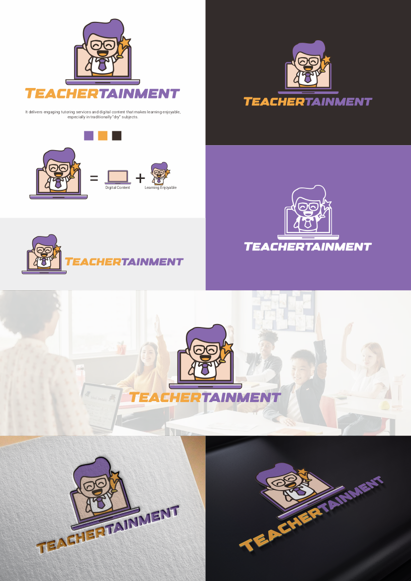Logo-Design von UP_Creative für Teachertainment | Design #35826908