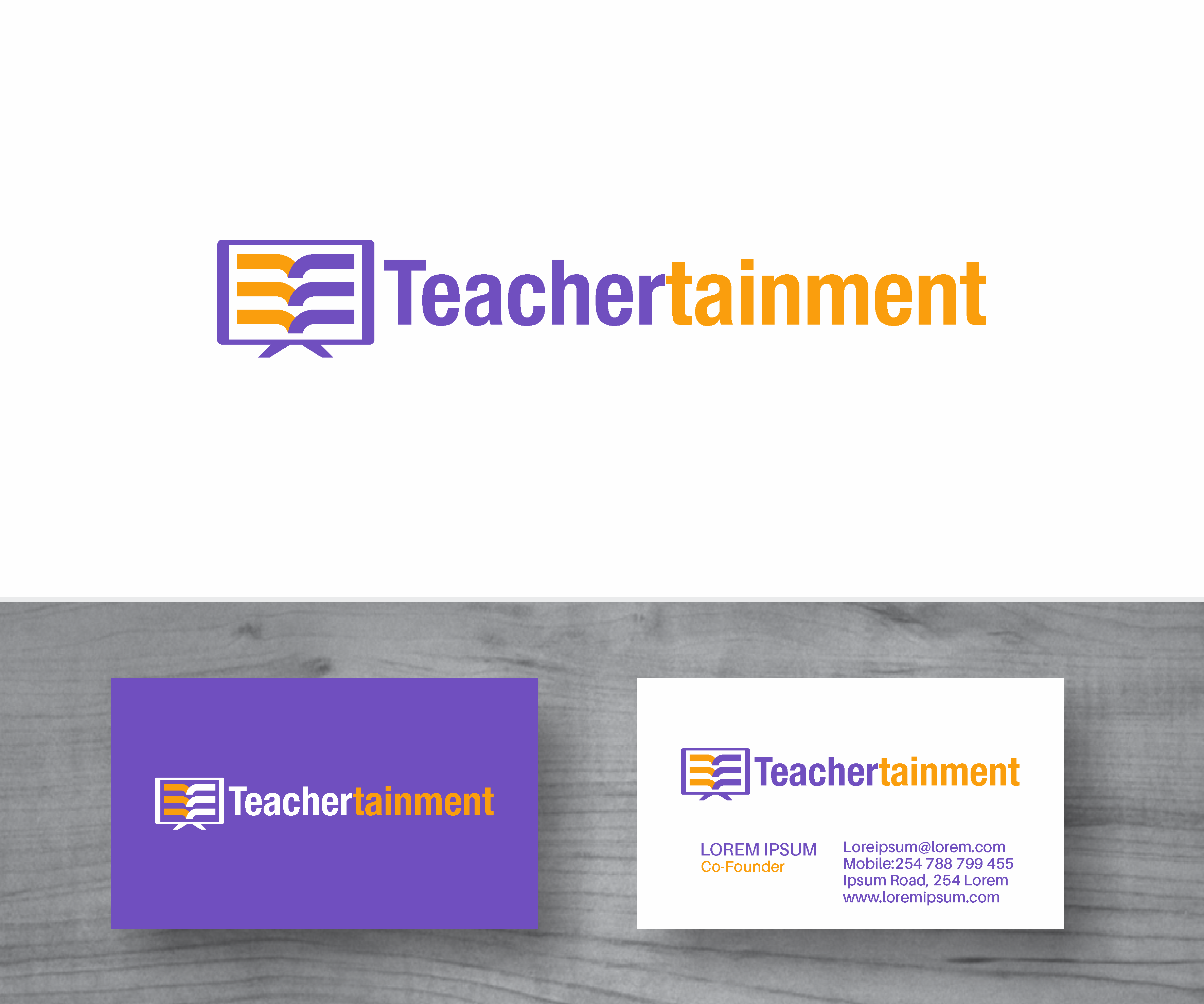 Logo-Design von MBARO für Teachertainment | Design #35828814