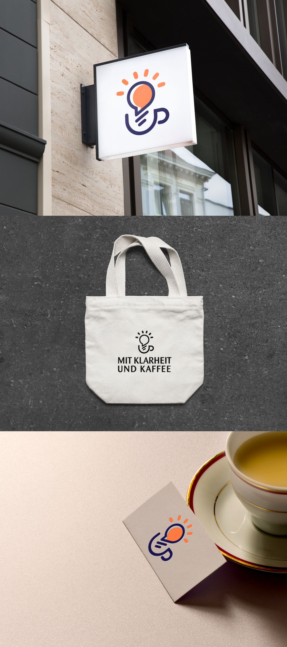 Logo Design by Suket design for Mit Klarheit und Kaffee | Design #35830173