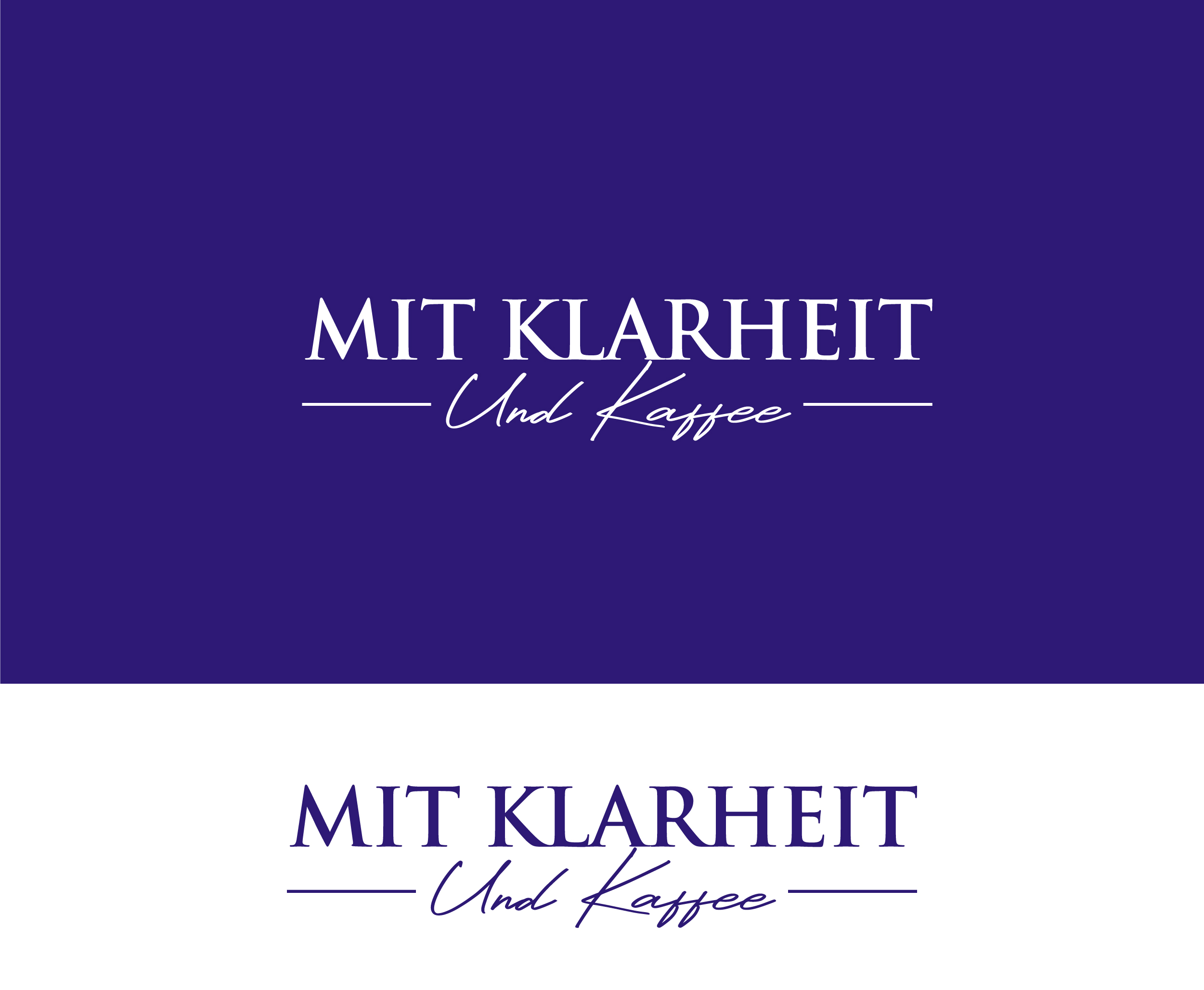 Logo Design by 99 Art.. for Mit Klarheit und Kaffee | Design #35837090
